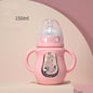 Anti-Scalding Handle Silicone Sleeve Insulated Baby Bottle 1613609849960