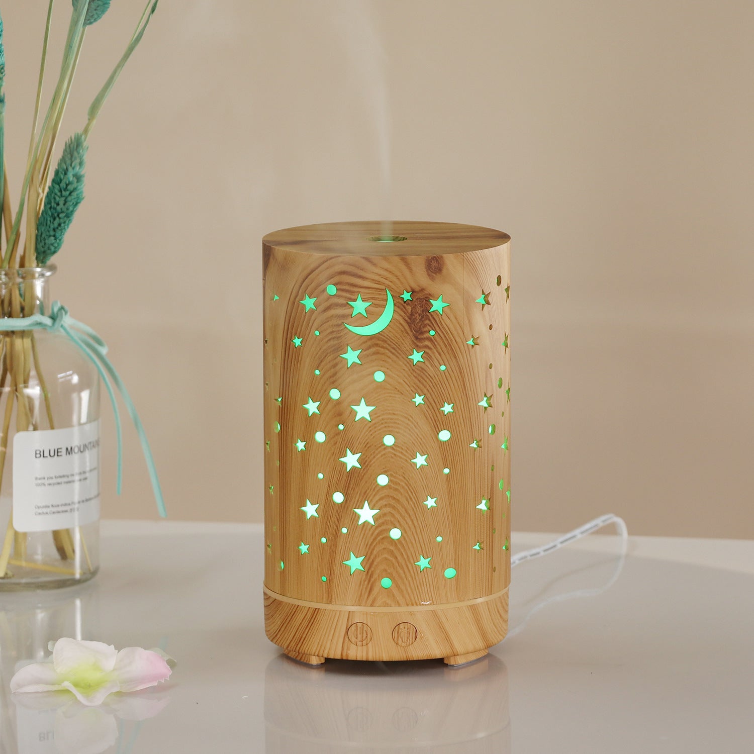Hollow Aroma Diffuser Ultrasonic Atomizer Household Humidifier 1613609969931