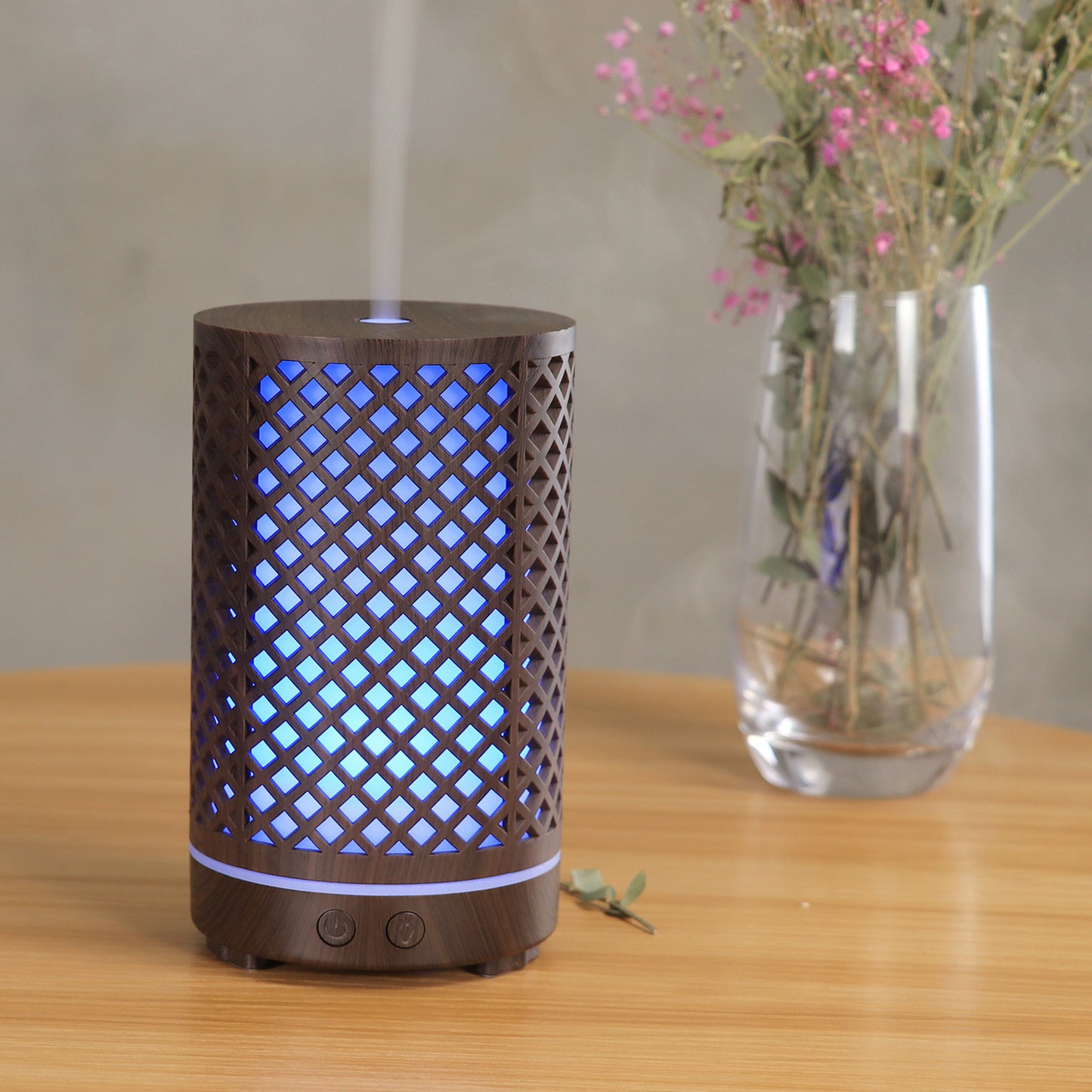 Hollow Aroma Diffuser Ultrasonic Atomizer Household Humidifier 1613609969957
