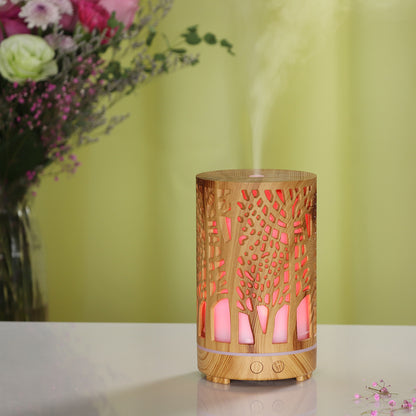 Hollow Aroma Diffuser Ultrasonic Atomizer Household Humidifier 1613609970206