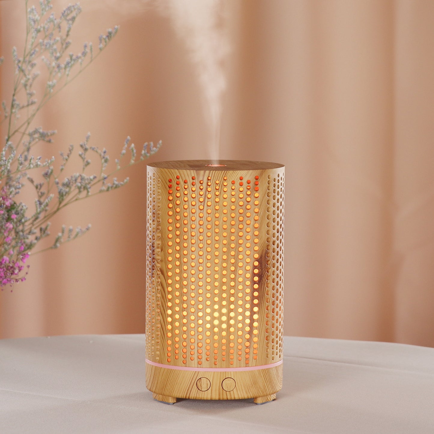 Hollow Aroma Diffuser Ultrasonic Atomizer Household Humidifier 1613609970462