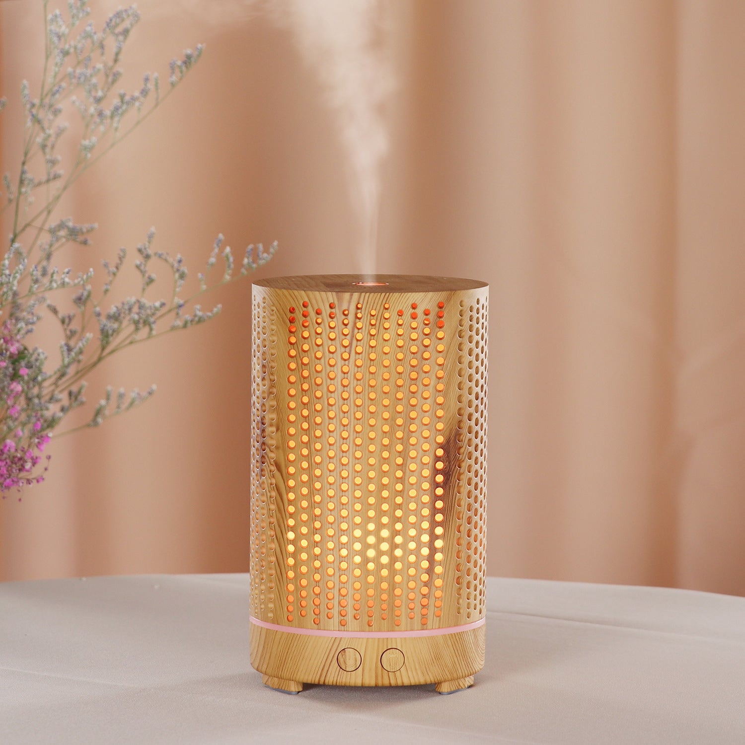 Hollow Aroma Diffuser Ultrasonic Atomizer Household Humidifier 1613609970462