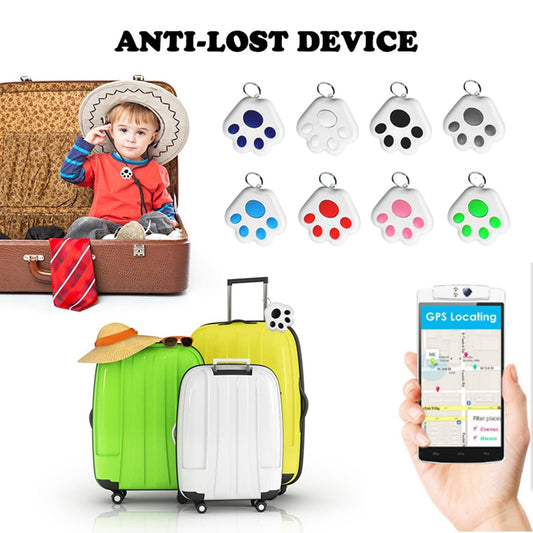 Dog Paw Bluetooth Anti-lost Device Mobile Phone Two-way Alarm Tracking Selfie Finder 1613612525326