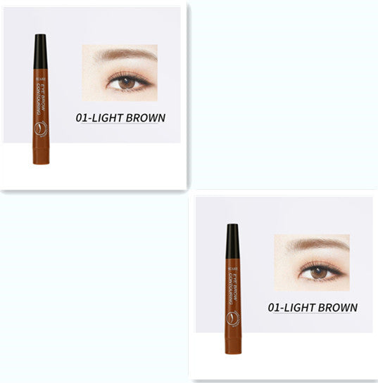 Four-headed Eyebrow Pencil Long-lasting No Blooming 1613627208146