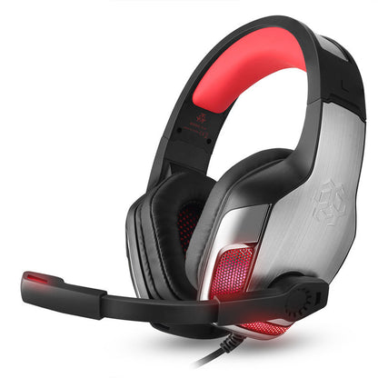 Head-Mounted Luminous Heavy Bass Mobile Phone Music Headphones 1613705906089