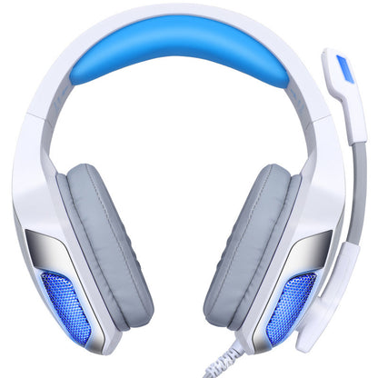 Head-Mounted Luminous Heavy Bass Mobile Phone Music Headphones 1613705906094