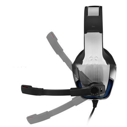 Head-Mounted Luminous Heavy Bass Mobile Phone Music Headphones 1613705906100
