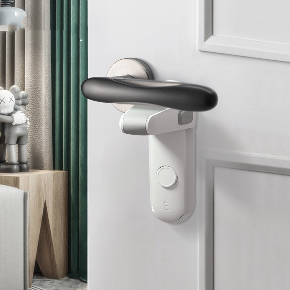 Children's Door Lever Lock Opening Artifact Anti-cat Anti-pet Room Easy To Install And Use 1613712303831