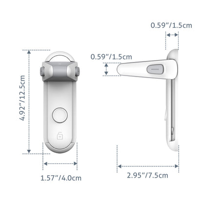Children's Door Lever Lock Opening Artifact Anti-cat Anti-pet Room Easy To Install And Use 1613712303834