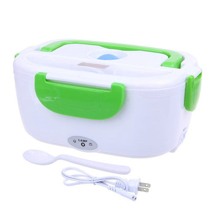 Kitchen Electric Heated Lunch Box Stainless Steel School Car Picnic Food Heating Heater Food Warmer Container 1613729135079