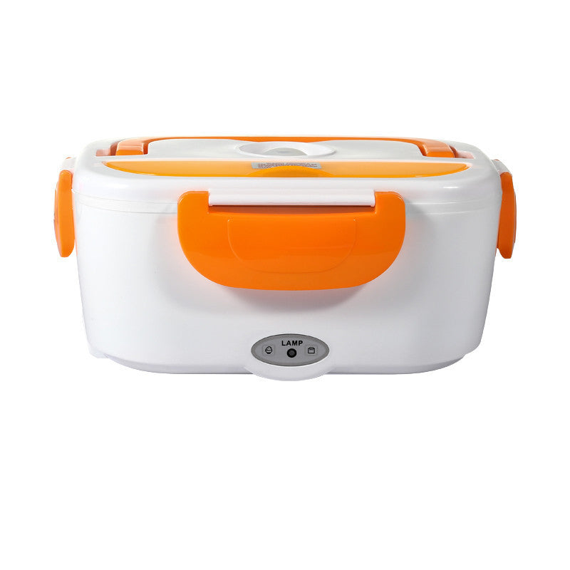 Kitchen Electric Heated Lunch Box Stainless Steel School Car Picnic Food Heating Heater Food Warmer Container 1613729135095