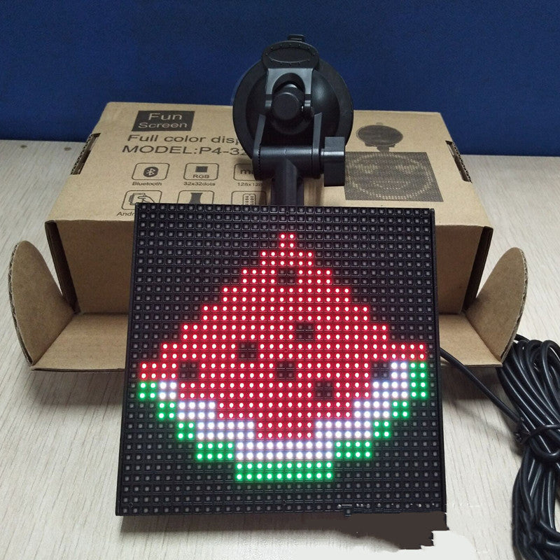 Full-Color Bluetooth Emoticon Car Led Display 1613732552109