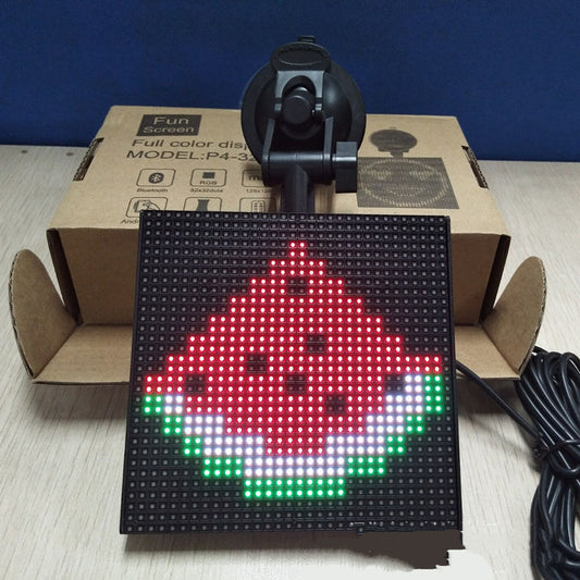 Full-Color Bluetooth Emoticon Car Led Display 1613732552109