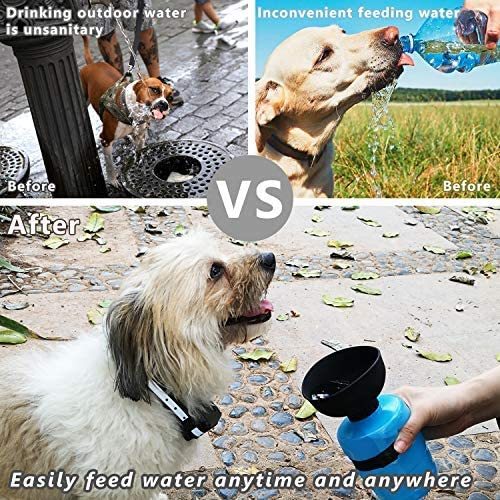 Pet Outdoor Foldable Bottle Dog Travel Water Bottle Dog Water Dispenser 1613971472451