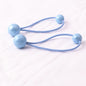 Colorful Hair Tie Shiny Hair Rope Ball Ball Head Rope Braided Headdress 1614049228642