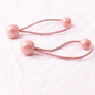 Colorful Hair Tie Shiny Hair Rope Ball Ball Head Rope Braided Headdress 1614049228644