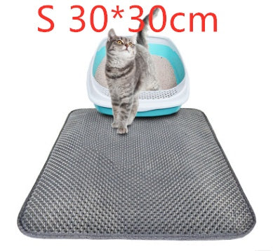 Cat Litter Pad Honeycomb Cat Pad Waterproof Urine Proof Pad Pet Supplies 1614049457126