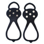 Unisex Men 5 Teeth Ice Gripper For Shoes Crampons Ice Gripper Spike Grips Cleats For Snow Studs Non-Slip Climbing Hiking Cove