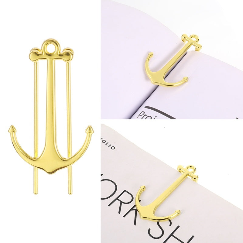 Creative Bookmark Metal Page Folder - 图片 6