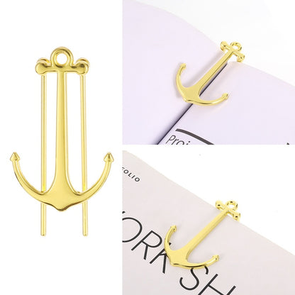 Creative Bookmark Metal Page Folder - 图片 6