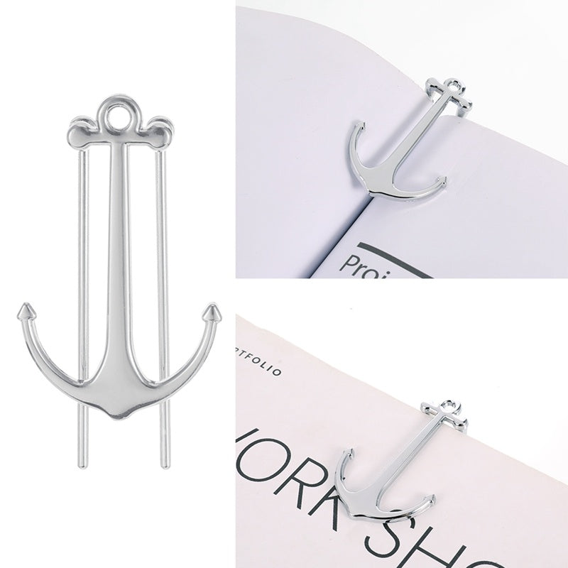 Creative Bookmark Metal Page Folder - 图片 8