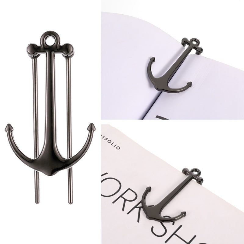 Creative Bookmark Metal Page Folder - 图片 5