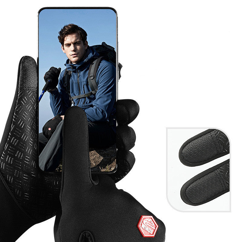 Cycling Male Winter Touch Screen Windproof Female Zipper Sports To Keep Warm 1614133089967