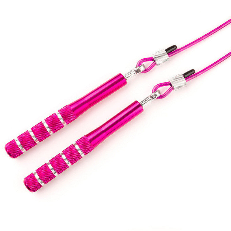 Non-Alip Aluminum Alloy Handle Wire Skipping Rope 1614135782049