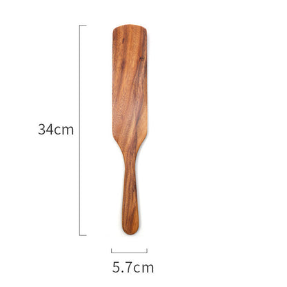 Teak Cooking Spatula Wood Spatula Salad Spatula 1614153621573