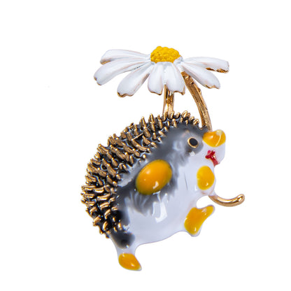 Little hedgehog brooch 1614217346178