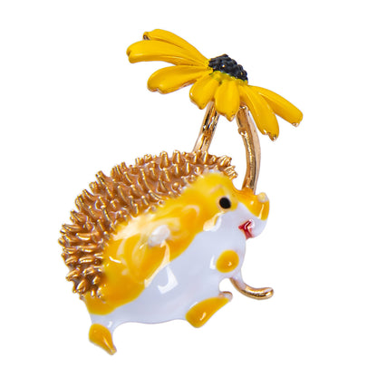 Little hedgehog brooch 1614217346181