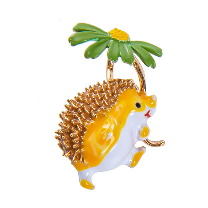 Little hedgehog brooch 1614217346211