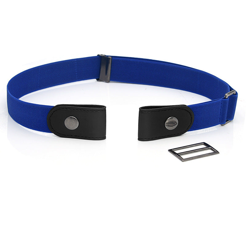 New Slim Elastic Invisible Belt Simple Lazy Belt Fat Elastic Leather 1614238672118