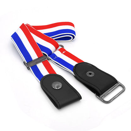 New Slim Elastic Invisible Belt Simple Lazy Belt Fat Elastic Leather 1614238672389