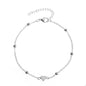 Trendy Jewelry Crochet Anklet Beach Round Bead