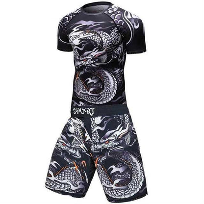 Male Sport Suit Men Running Clothes Sport Wear Yoga Set 1614254521967