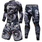 Male Sport Suit Men Running Clothes Sport Wear Yoga Set 1614254647183