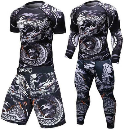 Male Sport Suit Men Running Clothes Sport Wear Yoga Set 1614254647189