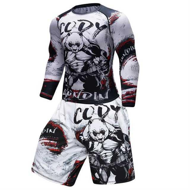 Male Sport Suit Men Running Clothes Sport Wear Yoga Set 1614254778705