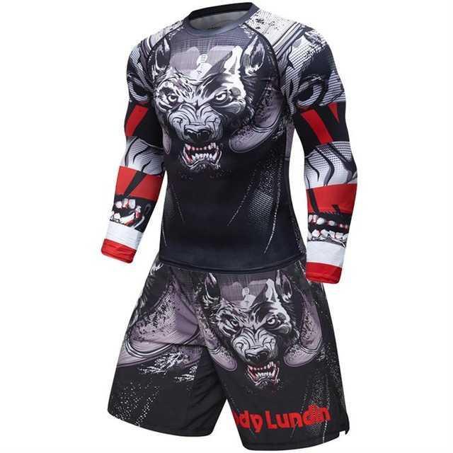 Male Sport Suit Men Running Clothes Sport Wear Yoga Set 1614254871051