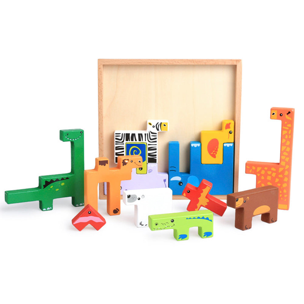 Creative Animal Puzzle ,Building Blocks 1614334442593
