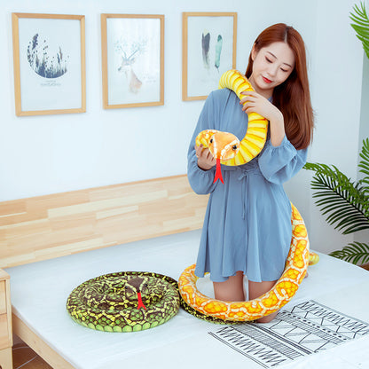 Zodiac Snake Big Boa Constrictor Zodiac Snake Doll Batch 1614407332004