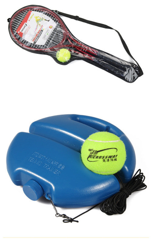 Tennis rebound tennis training device with rope 1614493727050