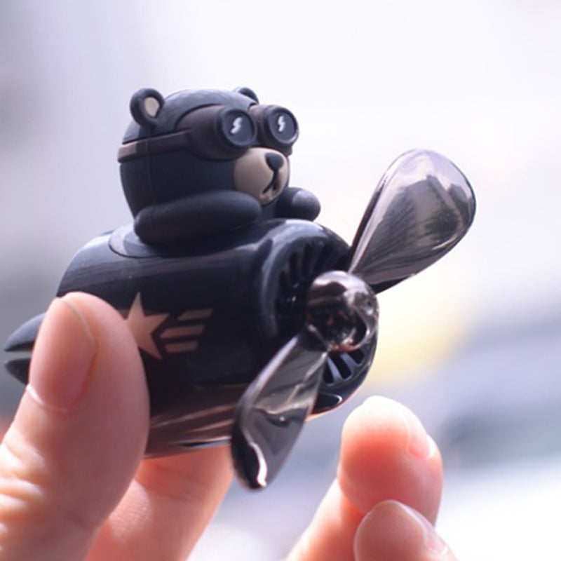 Aviator Bears Car Air Outlet Aromatherapy Ornaments 1614575915654
