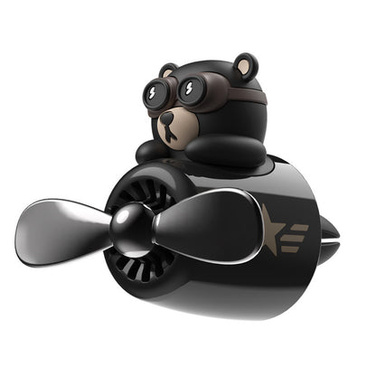 Aviator Bears Car Air Outlet Aromatherapy Ornaments 1614575915660
