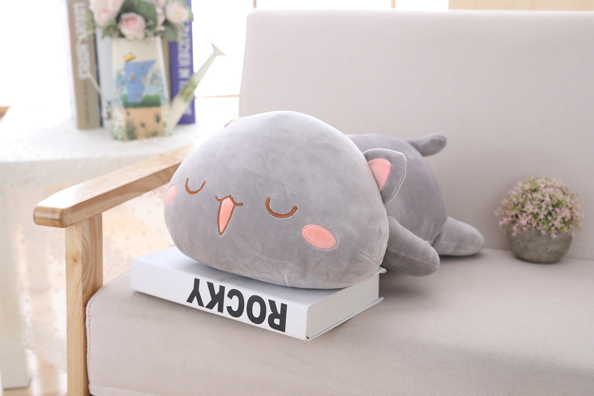 Cat Pillow Doll Girl Plush Doll Action Figure 1614650962704