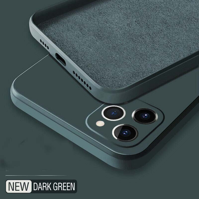 Compatible With Apple, Straight-Edge Rubik's Cube Liquid Silicone Case For Phone Case 1614665405544
