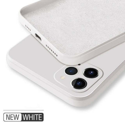 Compatible With Apple, Straight-Edge Rubik's Cube Liquid Silicone Case For Phone Case 1614665405811