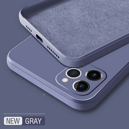 Compatible With Apple, Straight-Edge Rubik's Cube Liquid Silicone Case For Phone Case 1614665405813