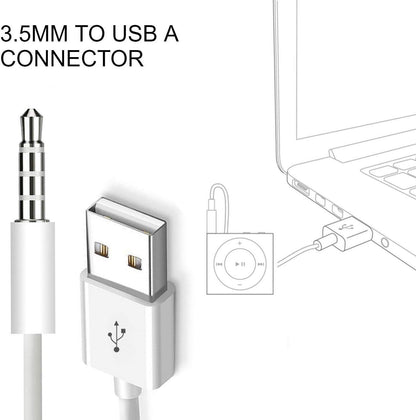 Car MP3 3.5mm Male AUX Audio Socket Jack To USB 2.0 Female Converter Cable Cord Car Interior Accessories Boutique New Hot Sal